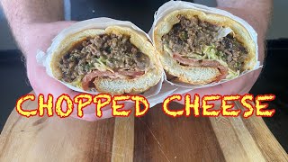 Easy Chopped Cheese Recipe  Blackstone Griddle Recipes [upl. by Adnilemre275]