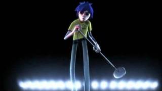 Gorillaz  Clint Eastwood Live 3D Hologram  2D Visual [upl. by Tihom]