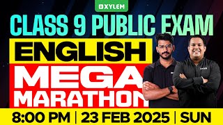 Class 9 Annual Exam  English  Mega Marathon  Xylem Class 9 [upl. by Eeliab]