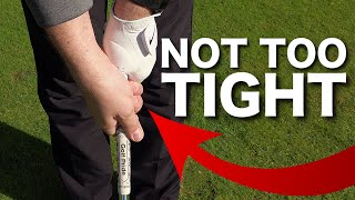 How to hold a golf club correctly easy way [upl. by Aslam]