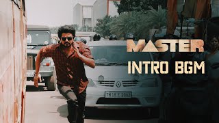 Master  Intro Background Music  HQ  Thalapathy Vijay  Anirudh  Master BGM [upl. by Glasgo]