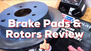 CarQuest Platinum Series Brake Pads amp Rotors Review [upl. by Civ]