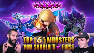 The Top 6 Monsters You Should 6 Star First [upl. by Ecienahs]