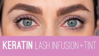 Keratin Lash Infusion Lash Lift with Benefits [upl. by Opaline]