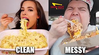 CLEAN VS MESSY MUKBANGERS [upl. by Enived]