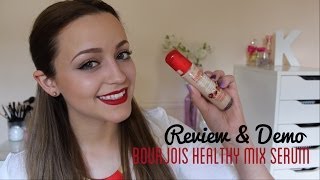 Review amp Demo Bourjois Healthy Mix Serum [upl. by Saville]