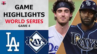 Los Angeles Dodgers vs Tampa Bay Rays Game 4 Highlights  World Series 2020 [upl. by Anitahs]