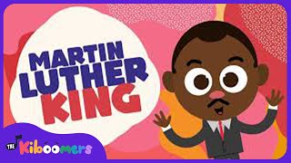 Martin Luther King  The Kiboomers Preschool Songs amp Nursery Rhymes for Black History Month [upl. by Biddy]