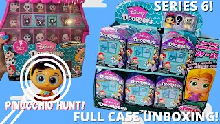 NEW Disney Doorables Series 6 FULL CASE Unboxing 24 Surprises PINOCCHIO Limited Edition Hunt [upl. by Weider]