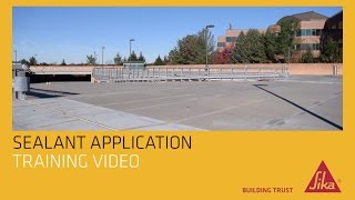 Sika Sealant Application Video [upl. by Mateusz]