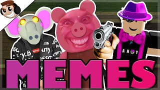 ULTIMATE Roblox Piggy Meme Compilation [upl. by Shirleen]