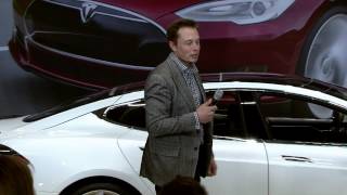 Model S Customer Delivery Event [upl. by Rumery964]