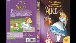 Debut de Walt Disneys Alice au pays des merveilles film 1951DVD FR [upl. by Corissa]