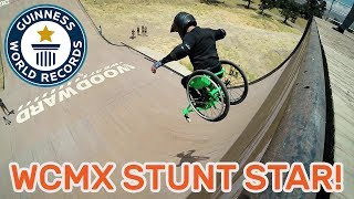 Aaron quotWheelzquot Fotheringham Extreme Wheelchair Athlete  Guinness World Records [upl. by Nonnag]