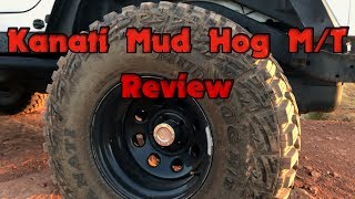 Kanati Mud Hog MT Tire Review [upl. by Fabien134]