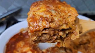 Beef Enchilada Casserole  How To Make Enchilada Sauce  Simply Mamá Cooks [upl. by Litta]