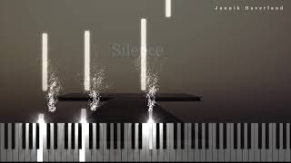 Sad Piano Music  quotSilencequot Piano Tutorial [upl. by Nesnaj890]