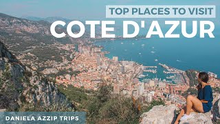 TOP 7 Places to visit in Cote DAzur  What to visit in French Riviera [upl. by Mhoj]