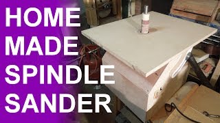 Homemade oscillating spindle sander [upl. by Veronike]