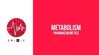 Metabolism  The Pharmacokinetics Series [upl. by Hiram]