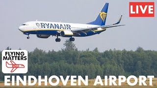 LIVE PlaneSpotting 🔴 EINDHOVEN AIRPORT Departures arrivals live atc [upl. by Holly-Anne]