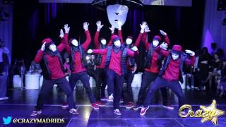 JABBAWOCKEEZ Tribute  Crazy Madrid 15 Enero 2014 [upl. by Pantheas]