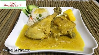 Cómo Hacer Pollo A La Mostaza Receta Deliciosa [upl. by Berner]