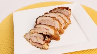 Chicken Cordon Bleu Recipe  Laura Vitale  Laura in the Kitchen Episode 738 [upl. by Airrat]