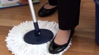 Twist and Shout Mop™  Removing Mop Head Instructions [upl. by Samot402]