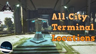 All City Terminal Locations in Ark Survival Evolved Extinction [upl. by Adnalohs901]