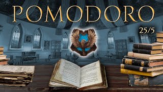 RAVENCLAW 📚 POMODORO Study Session 255  Harry Potter Ambience 📚 Focus Relax amp Study in Hogwarts [upl. by Siloum]