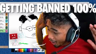 GOING TO GET BANNED FOR THIS Epic 🤣  Funny Skribble Highlights  sc0ut [upl. by Thia]