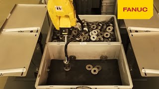 FANUC High Speed Bin Picking with 3D Area Sensor [upl. by Solitta]