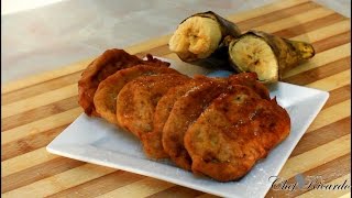 Jamaican Ripe Plantain Fried Fritters Jamaican Chef  Recipes By Chef Ricardo [upl. by Rodriguez]