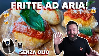 FRIGGITRICE AD ARIA  si può fare la Pizza Fritta senza olio in 8 minuti  10 Vincenzo Capuano [upl. by Cl664]