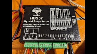 Longs Motor HBS57 Closed Loop Stepper Driver Setup and Programming [upl. by Bryce130]