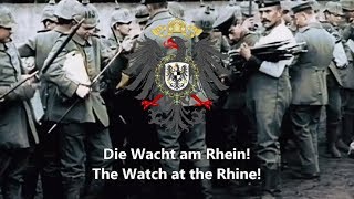 quotDie Wacht am Rheinquot  German Patriotic Anthem [upl. by Hew]