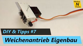 Servohalterung selber bauen  DIY amp Tipps SpurN 7 [upl. by Ynneg]