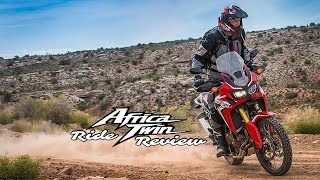 2016 Africa Twin  Ride Review [upl. by Schuler]