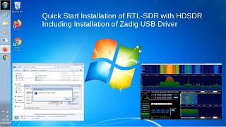 Quick Start RTL SDR with HDSDR Installation [upl. by Vito]