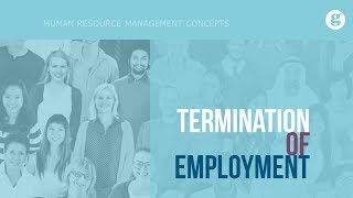 Termination of Employment [upl. by Auos]