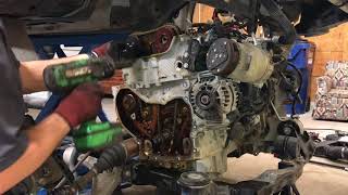 Step By Step 24 EcoTec Timing Chain Replacement [upl. by Thielen383]