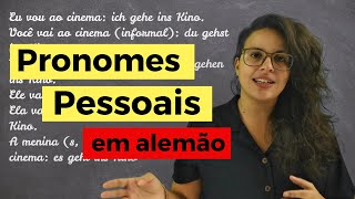 Pronomes pessoais em alemão  Aula completa [upl. by Conant987]