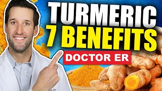 Top 7 Benefits of Taking Turmeric Supplements  Doctor ER [upl. by Nyladgam]