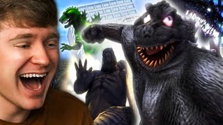 Reacting to GODZILLA DESTROYS YOU Funny [upl. by Mcgraw457]