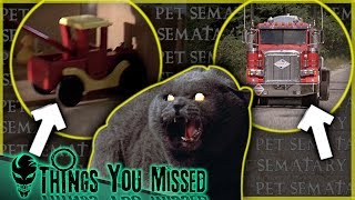 47 Things You Missed In Pet Sematary 1989 [upl. by Nnyleimaj]