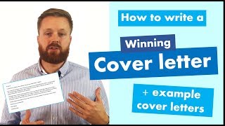 How to write a cover letter  6 examples Get your CV noticed [upl. by Hahsia]