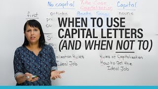 When to use CAPITAL LETTERS in English [upl. by Nikita964]