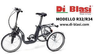 Folding tricycle R32R34 DI BLASI [upl. by Artsa]