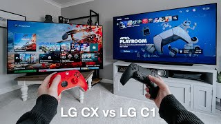 LG C1 vs LG CX Which OLED is Better New TV Comparison [upl. by Croix]